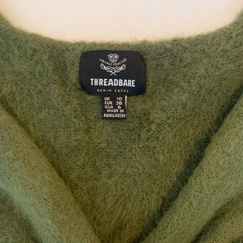 Threadbare fuzzy cropped sweater - Picture 2 of 3